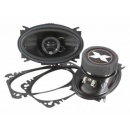 Excursion SX-462 2-drożne współosiowe głośniki samochodowe, wymiary 4x6cali, tweetery 20mm - 4ohm, 40/100W, 86dB, 65-20000Hz, głębokość 50mm