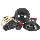 Excursion SX-6.3C 3-drożny samochodowy zestaw głośnikowy: 2 woofery 165mm, 2 SX-SAT, 4 zwrotnice - 4ohm, 75/200W, 90dB, 55-20000Hz, głęb. 57mm