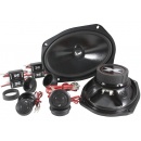 Excursion SX-69C 2-drożny samochodowy zestaw głośnikowy: 2 woofery 6x9cali, 2 tweetery 25mm, 4 zwrotnice - 4ohm, 75/200W, 92dB, 50-20000Hz, głębokość 65mm